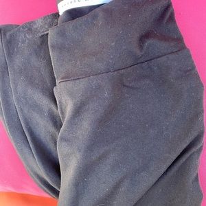 Susana Monaco black crop cotton leggings